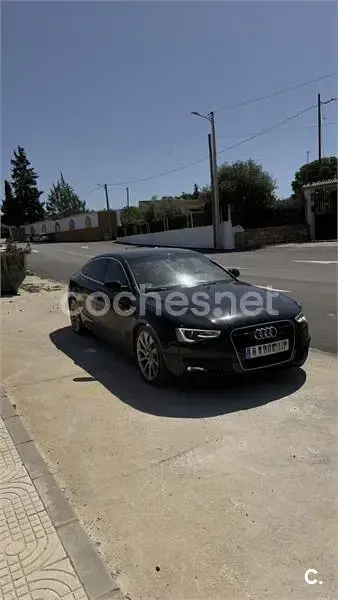 Usado Audi A5 Sportback S-Line 190 CV (139 kW) 2015 Negro Utilitario