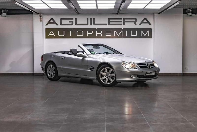 Plateado Usado 2002 Mercedes SL500 Coupe | 23.990 € (Precio justo) - Imagen 1/4