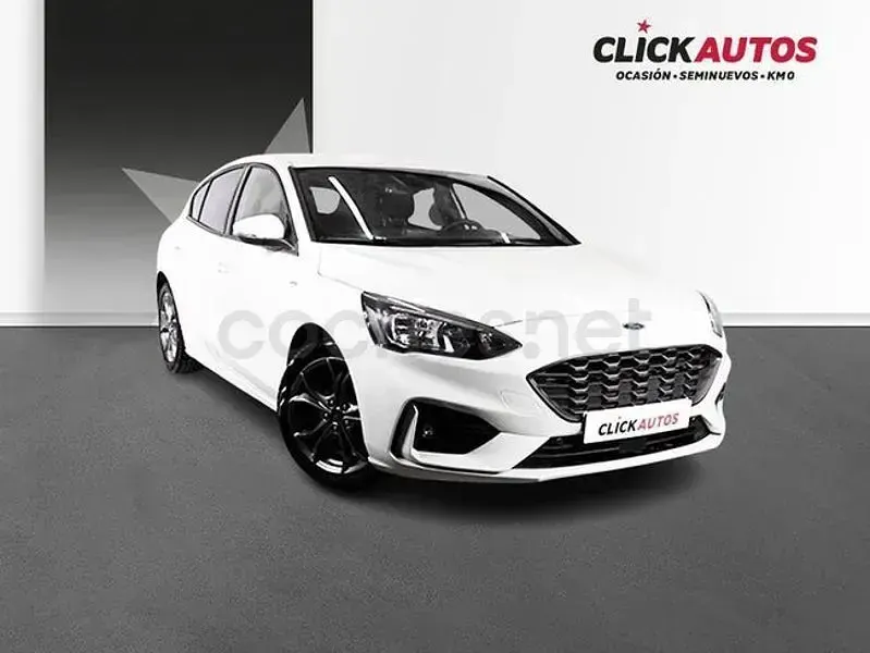 Usado Ford Focus ST-Line 125 CV (91 kW) 2022 Blanco Berlina