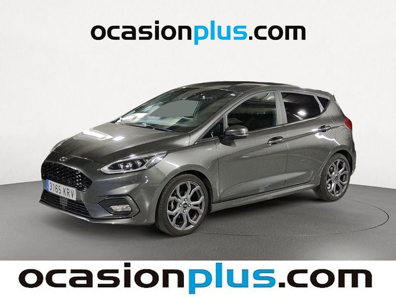 Gris Usado 2018 Ford Fiesta ST-Line Utilitario | 10.900 € (Precio justo) - Imagen 1/4