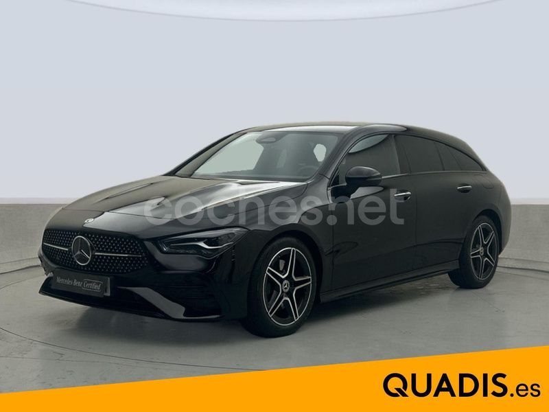 Negro noche Usado 2024 Mercedes CLA200 Shooting Brake AMG line Familiar | 39.900 € (Precio justo) - Imagen 1/4