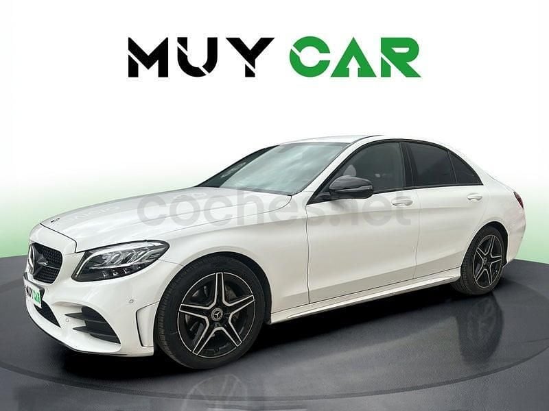 Usado Mercedes C200 160 CV (117 kW) 2020 Blanco Berlina