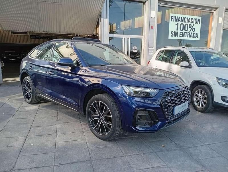 Azul Usado 2021 Audi Q5 S-Line SUV | 39.990 € - Imagen 1/4