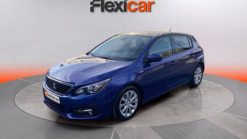 Usado Peugeot 308 GT-line 131 CV (96 kW) 2020 Azul Utilitario