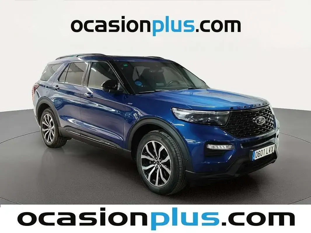 Usado Ford Explorer ST-Line 450 CV (330 kW) 2022 Azul SUV