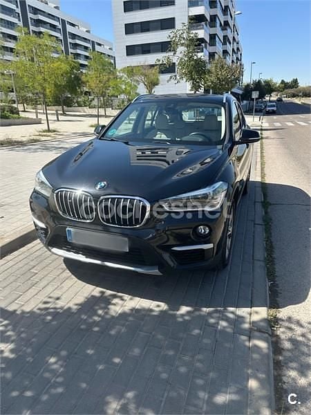 Negro Usado 2017 BMW X1 Sport Line SUV | 18.400 € (Precio justo) - Imagen 1/4