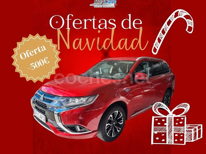 Rojo Usado 2016 Mitsubishi Outlander SUV | 17.990 € (Precio justo) - Imagen 1/4