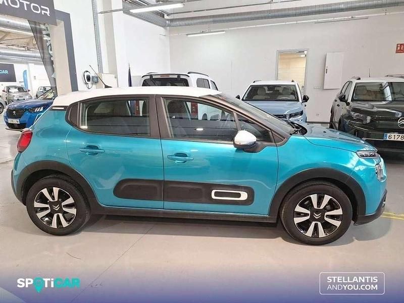 Usado Citroën C3 Feel 82 CV (60 kW) 2021 Azul Utilitario
