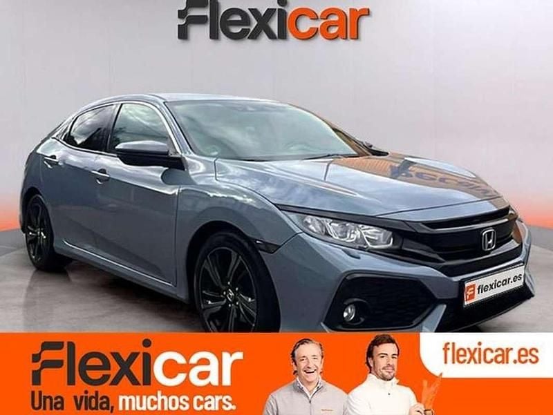 Gris Usado 2018 Honda Civic Comfort Utilitario | 14.290 € (Buen precio) - Imagen 1/4