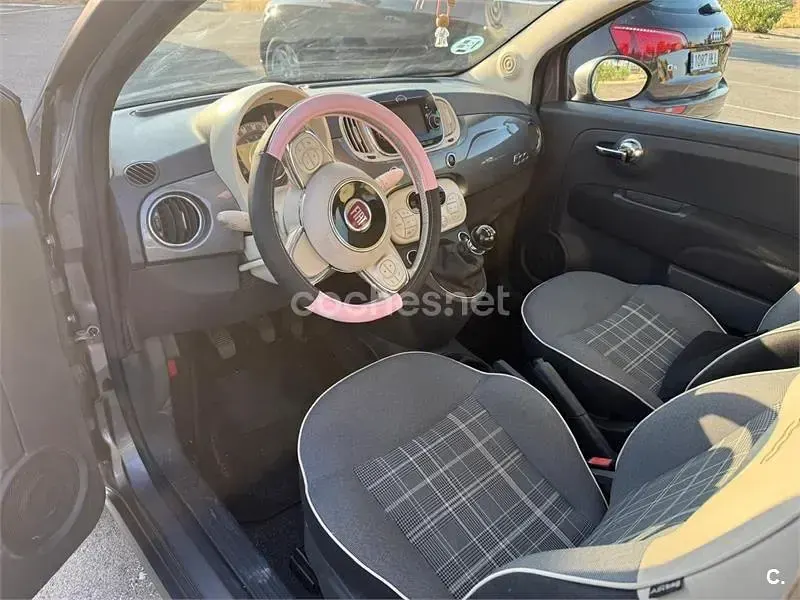 Usado Fiat 500 Pop 69 CV (50 kW) 2016 Gris / plata Berlina