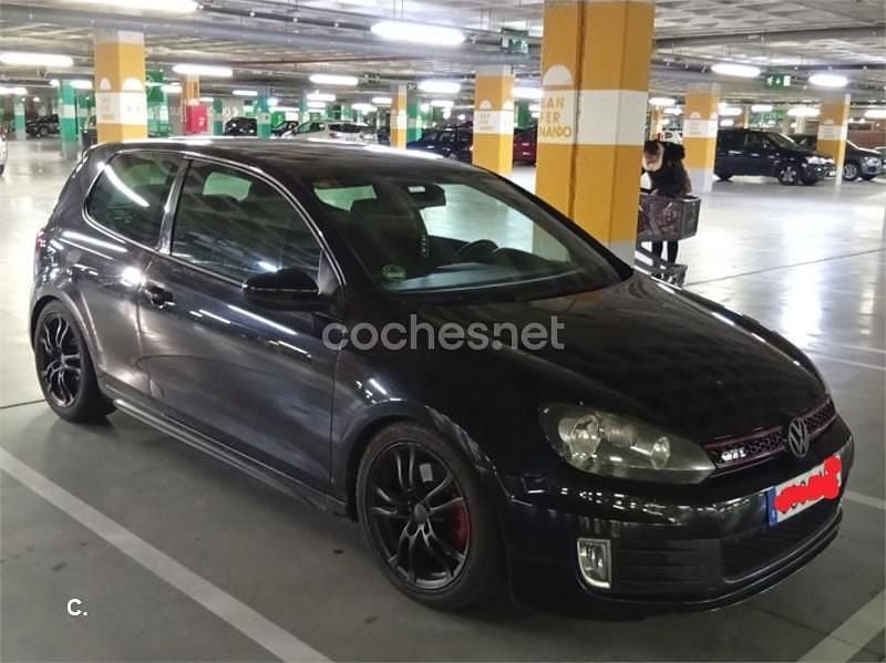 Usado VW Golf VI GTI 210 CV (154 kW) 2011 Negro Utilitario