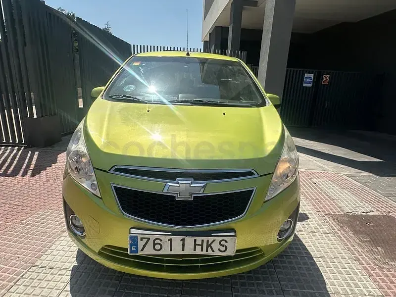 Usado Chevrolet Spark LS 68 CV (50 kW) 2012 Verde Utilitario