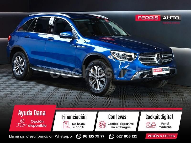 Azul Usado 2022 Mercedes GLC220 SUV | 35.990 € (Buen precio) - Imagen 1/4