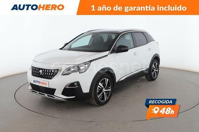 Usado Peugeot 3008 Allure 130 CV (95 kW) 2019 Blanco SUV