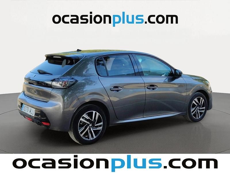 Usado Peugeot 208 Allure 102 CV (75 kW) 2023 Gris Utilitario