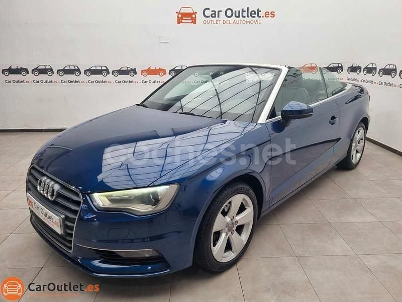 Azul Usado 2015 Audi A3 Cabriolet Ambition Descapotable | 19.995 € (Buen precio) - Imagen 1/4