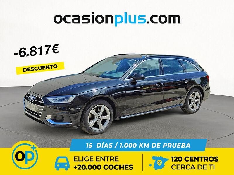 Usado Audi A4 Advanced Plus 163 CV (119 kW) 2021 Negro Familiar