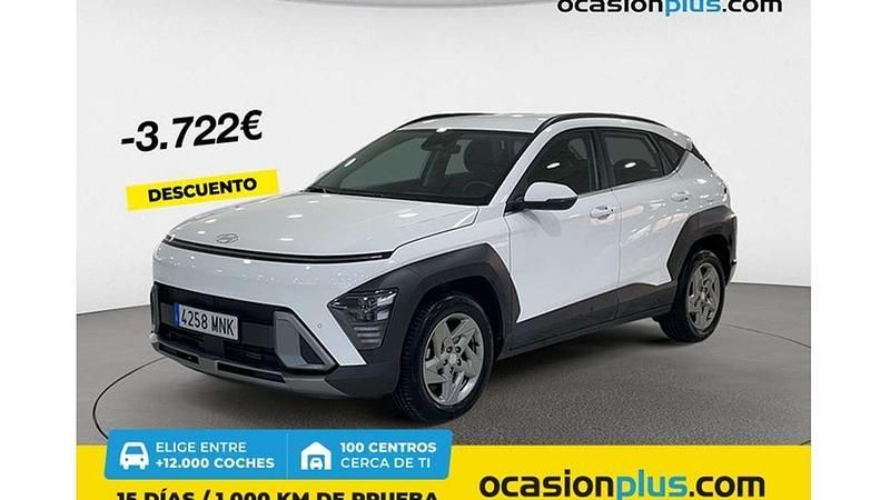 Blanco Usado 2024 Hyundai Kona SUV | 20.810 € (Precio justo) - Imagen 1/4