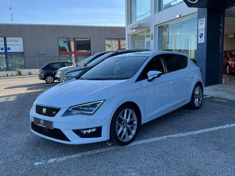 Usado Seat Leon FR 184 CV (135 kW) 2016 Blanco Berlina