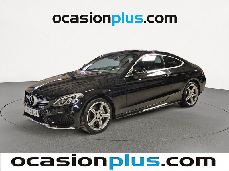 Negro Usado 2016 Mercedes C220 AMG line Coupe | 30.990 € (Caro) - Imagen 1/4