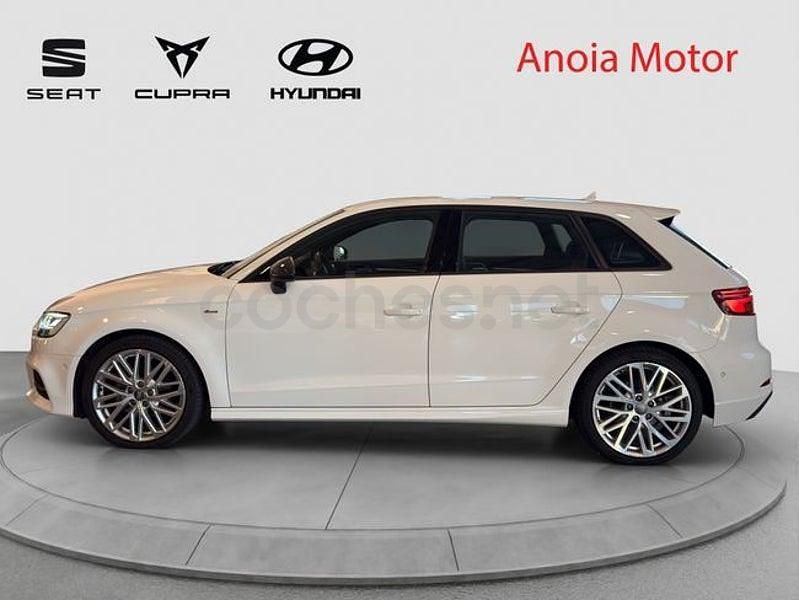 Usado Audi A3 S-Line 150 CV (110 kW) 2018 Blanco Berlina