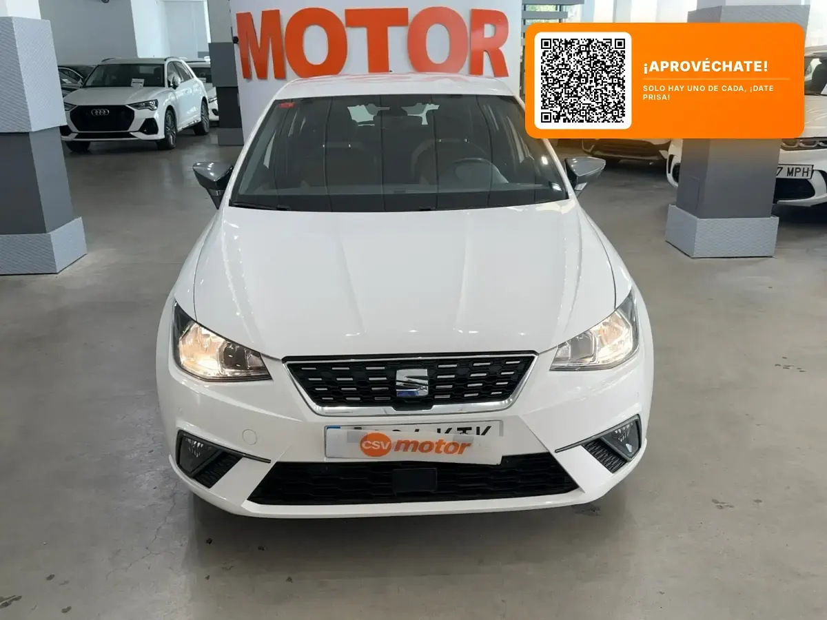 Usado Seat Ibiza XCELLENCE 116 CV (85 kW) 2019 Blanco Utilitario