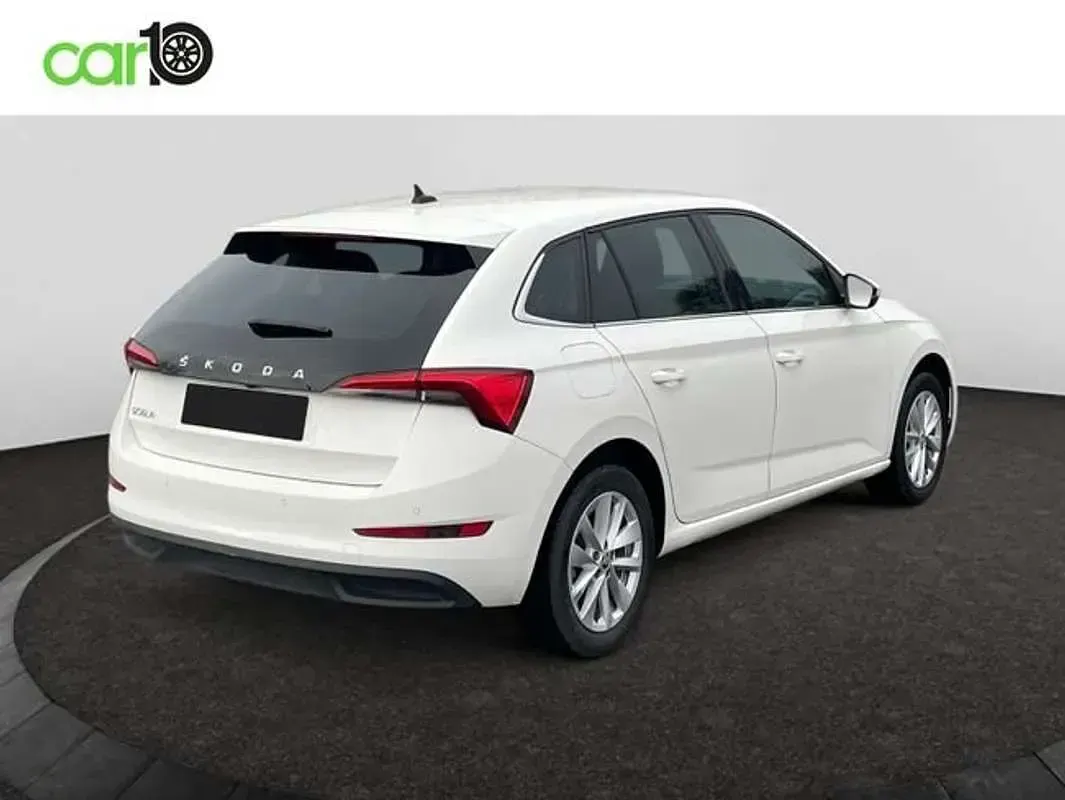 Brugt Skoda Scala Ambition 116 HK (85 kW) 2023 Hvid Hatchback