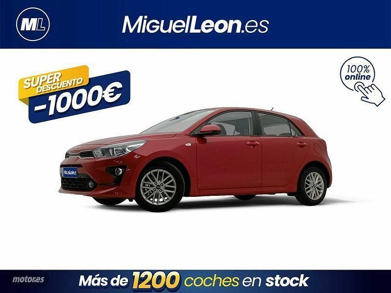 Rojo Usado 2023 Kia Rio Berlina | 13.985 € (Precio justo) - Imagen 1/3