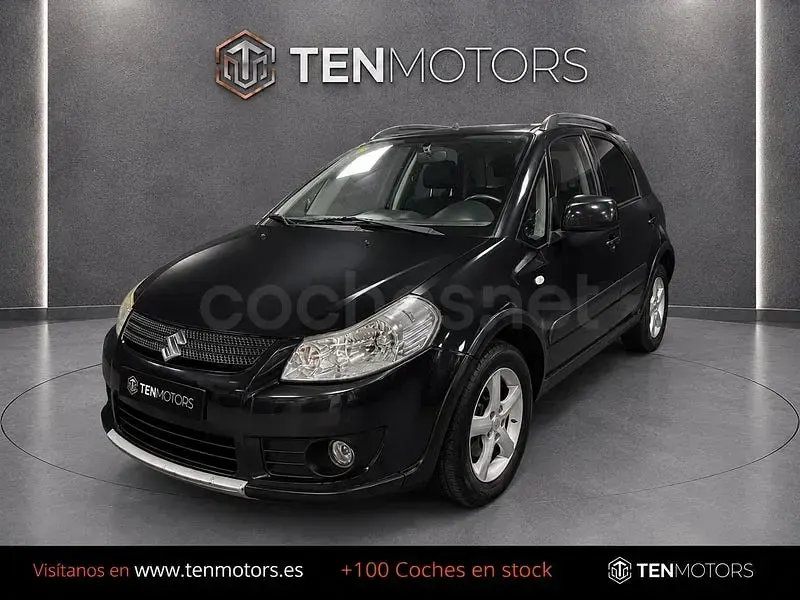 Usado Suzuki SX4 GLX 107 CV (78 kW) 2008 Negro SUV