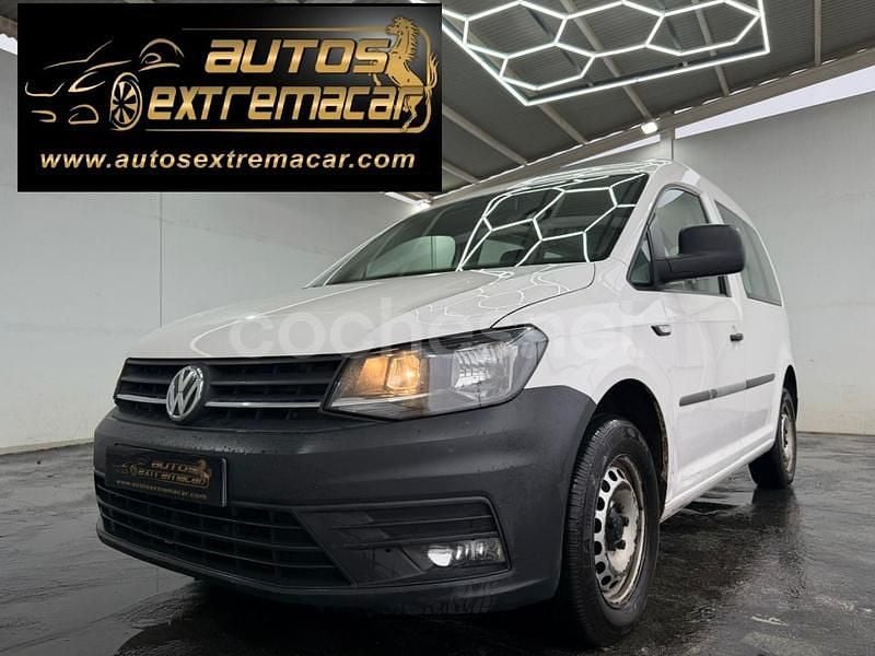 Blanco Usado 2018 VW Caddy Monovolumen | 8899 € (Precio justo) - Imagen 1/4
