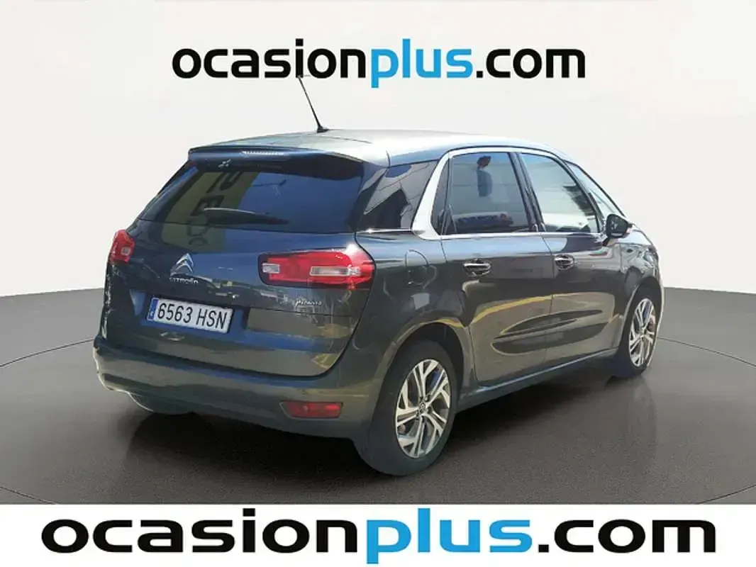 Käytetty Citroën C4 Picasso Intensive 156 HP (114 kW) 2013 Harmaa Tila-auto