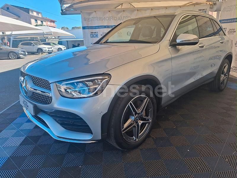 Gris / plata Usado 2022 Mercedes GLC220 SUV | 42.900 € (Un poco caro) - Imagen 1/4