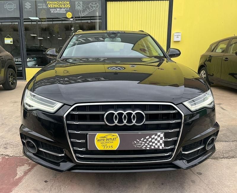 Usado Audi A6 S-Line 190 CV (139 kW) 2018 Negro Familiar