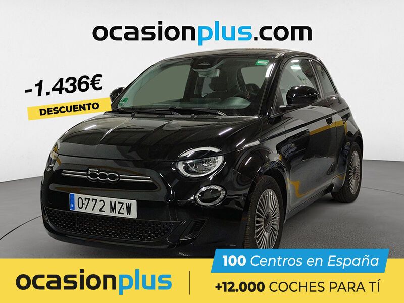 Negro Usado 2023 Fiat 500e Icon Utilitario | 15.800 € (Precio justo) - Imagen 1/4