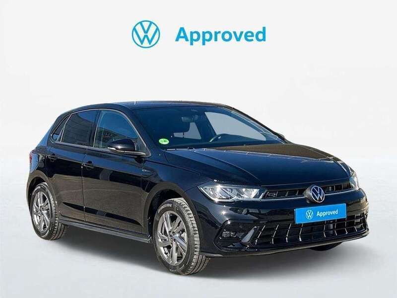 Negro Usado 2024 VW Polo R-line Utilitario | 25.350 € (Caro) - Imagen 1/4