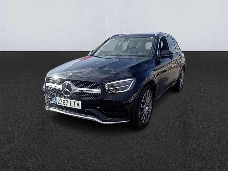 Negro Usado 2021 Mercedes GLC220 SUV | 41.300 € (Precio justo) - Imagen 1/4