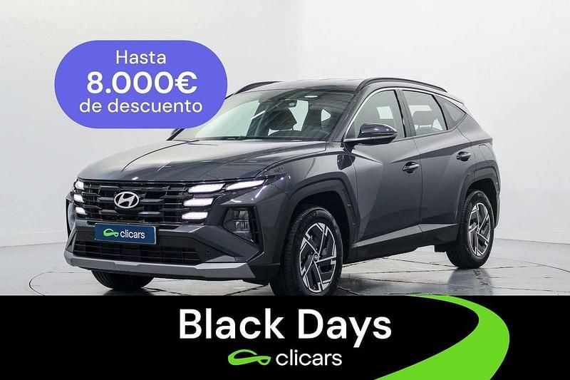 Gris Nuevo 2025 Hyundai Tucson SUV | 33.790 € (Precio justo) - Imagen 1/4
