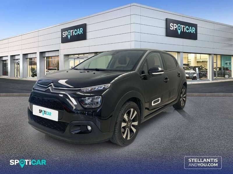 Negro Usado 2024 Citroën C3 PureTech Utilitario | 14.900 € (Precio justo) - Imagen 1/4