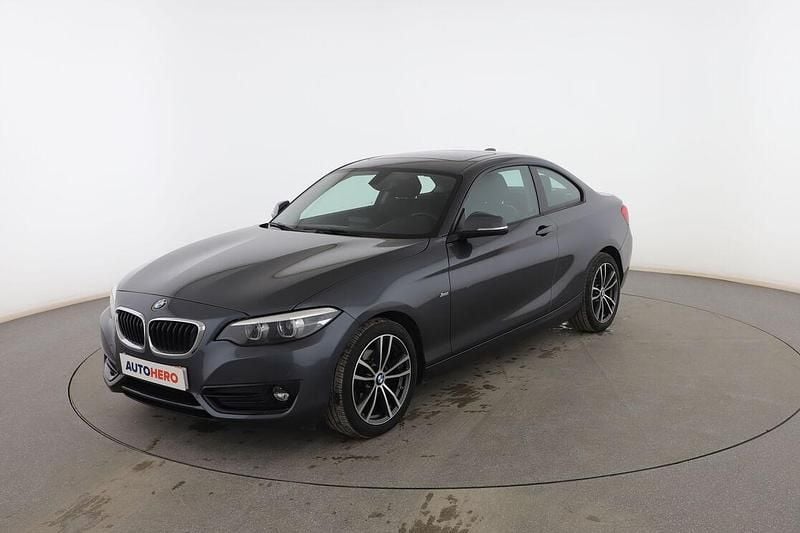 Gris Usado 2018 BMW 218 Sport Line Coupe | 18.499 € (Precio justo) - Imagen 1/3