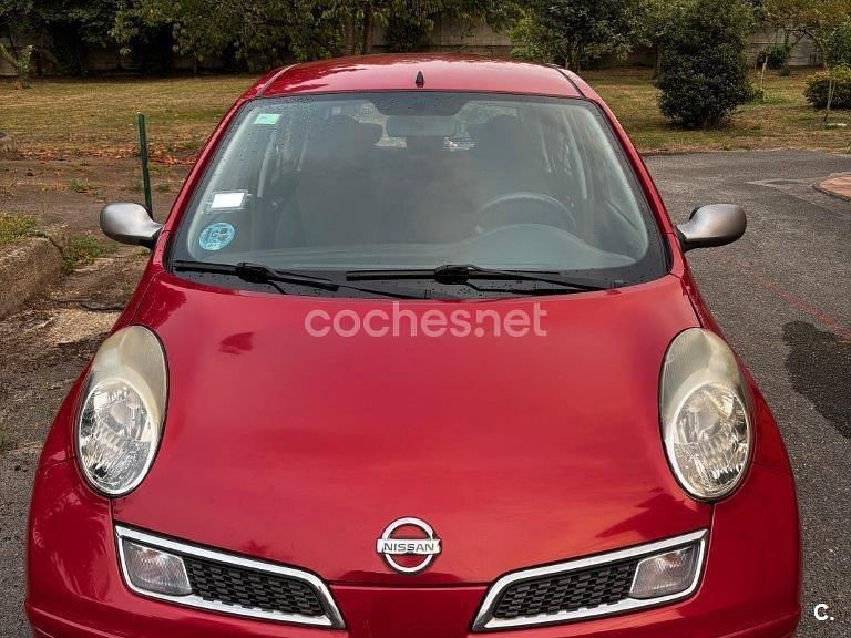 Rojo Usado 2008 Nissan Micra Utilitario | 4900 € (Precio justo) - Imagen 1/4