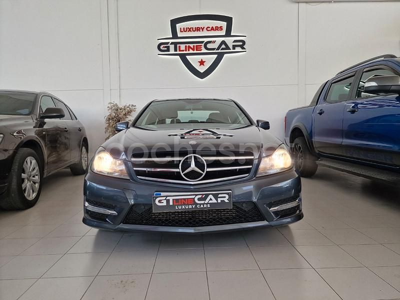 Usado Mercedes C200 136 CV (100 kW) 2014 Gris / plata Berlina