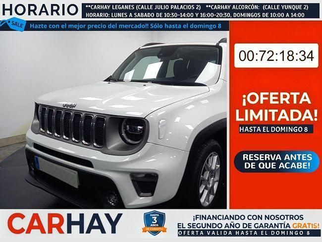 Usado Jeep Renegade Limited 131 CV (96 kW) 2021 Blanco SUV
