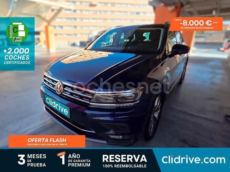 Negro Usado 2018 VW Tiguan Sportline SUV | 19.490 € (Super precio) - Imagen 1/3