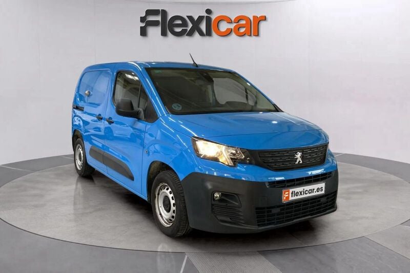 Azul Usado 2019 Peugeot Partner Premium Monovolumen | 9490 € (Buen precio) - Imagen 1/4