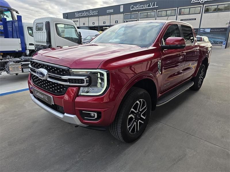 Rojo Usado 2023 Ford Ranger Limited Recogida | 45.900 € (Caro) - Imagen 1/4