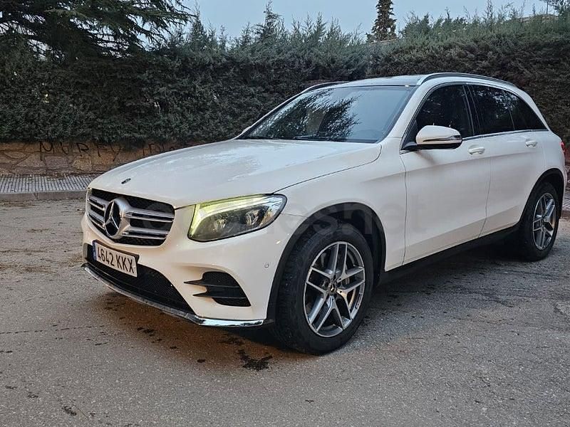 Usado Mercedes GLC220 170 CV (125 kW) 2018 Blanco SUV