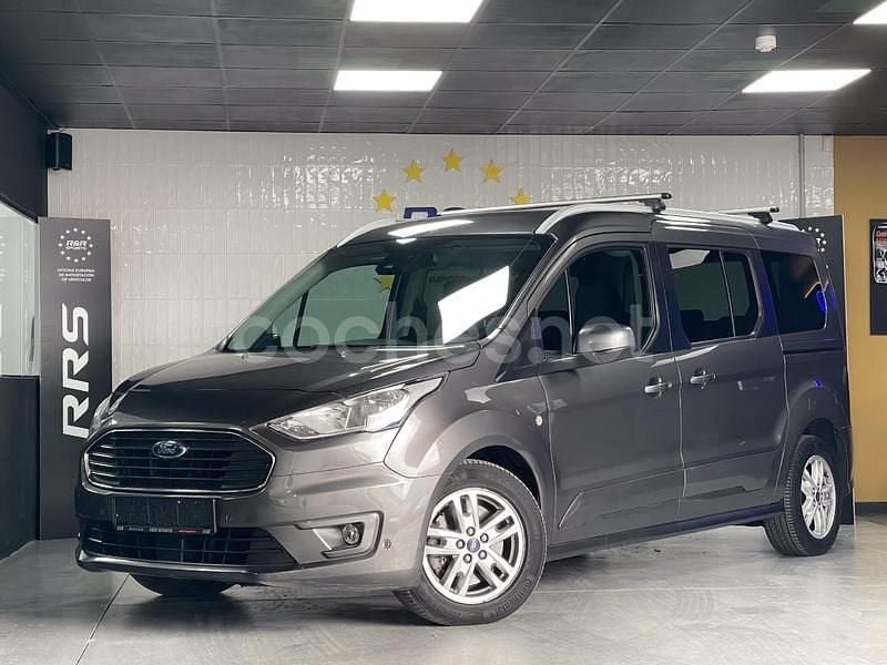 Gris / plata Usado 2019 Ford Grand Tourneo Connect Titanium Monovolumen | 18.490 € - Imagen 1/4