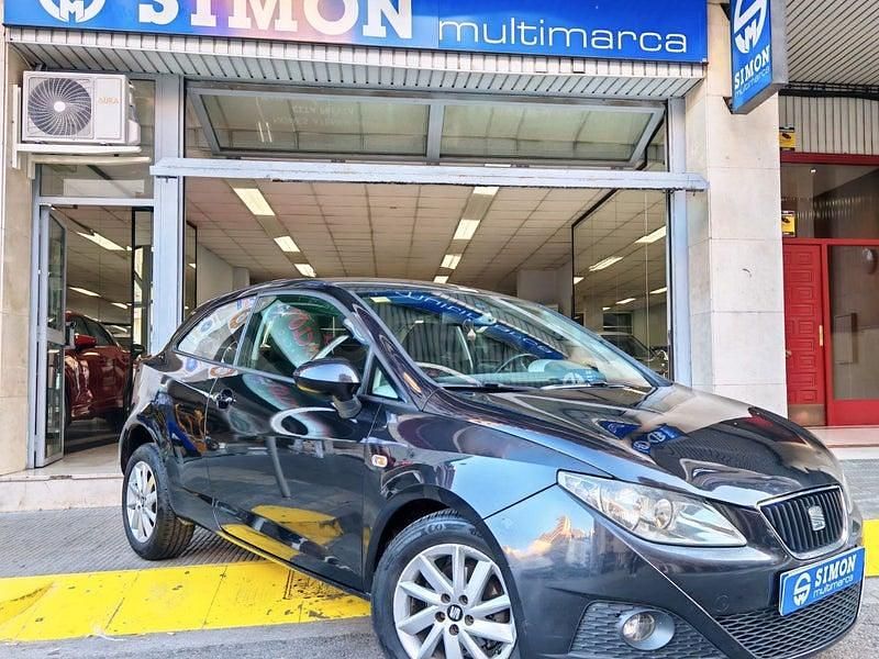 Brugt Seat Ibiza 80 HK (58 kW) 2008 Sort Sedan