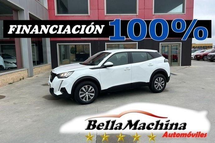 Blanco Usado 2021 Peugeot 2008 Active SUV | 12.275 € (Un poco caro) - Imagen 1/4