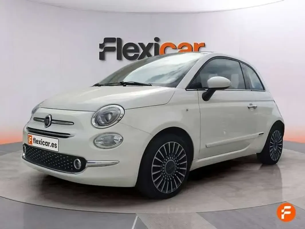 Usado Fiat 500 Lounge 69 CV (50 kW) 2017 Blanco Utilitario